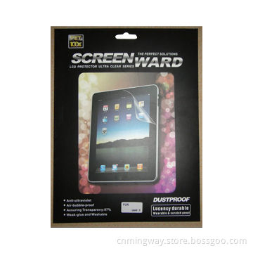 Clear/Mirror/Privacy Screen Protector for iPad, Comes in Transparent